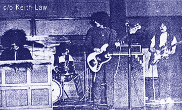 Rare photo of Velvett Fogg on stage